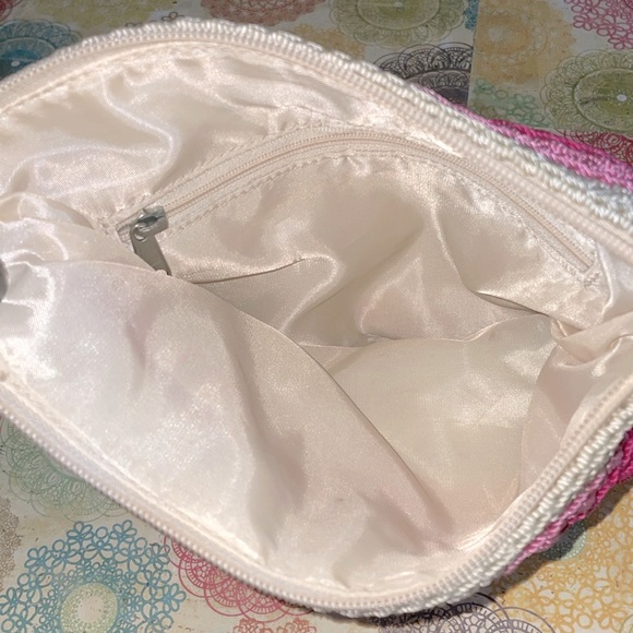 Vintage Macrame Crossbody Bag/Purse - Picture 6 of 6